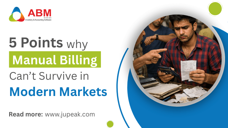 5 Points why Manual Billing Can’t Survive in Modern Markets