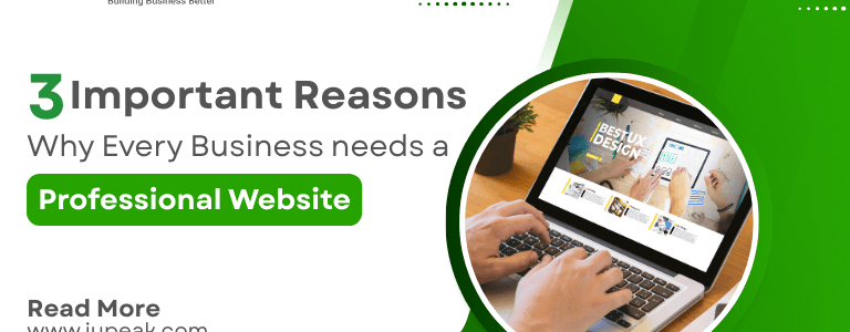 3 Important reasons why Every Business needs a Professional Website