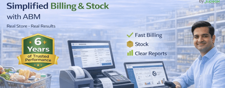 How G Mega Mart Shop Simplified Billing & Stock with ABM