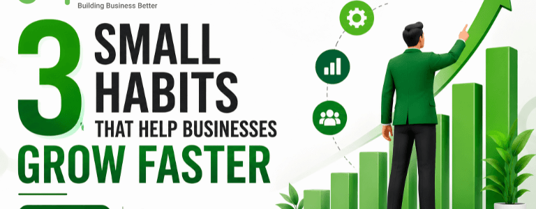 3 Small Habits That Help Businesses Grow Faster
