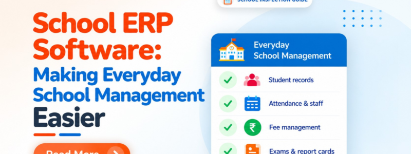 School ERP Software: Making Everyday School Management Easier School ERP Software: Making Everyday School Management Easier